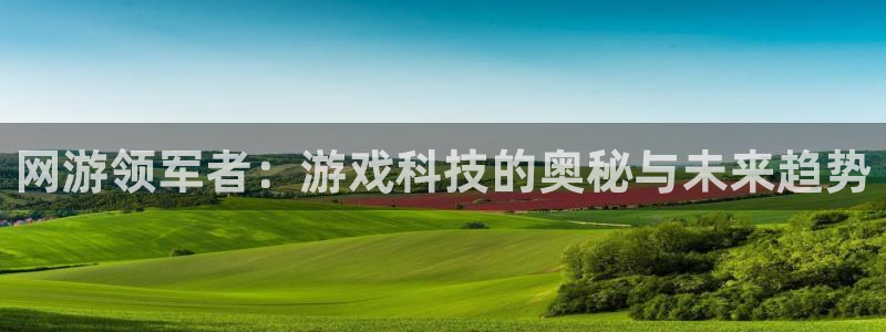 沐鸣2注册首页：网游领军者：游戏科技的奥秘与未来趋势